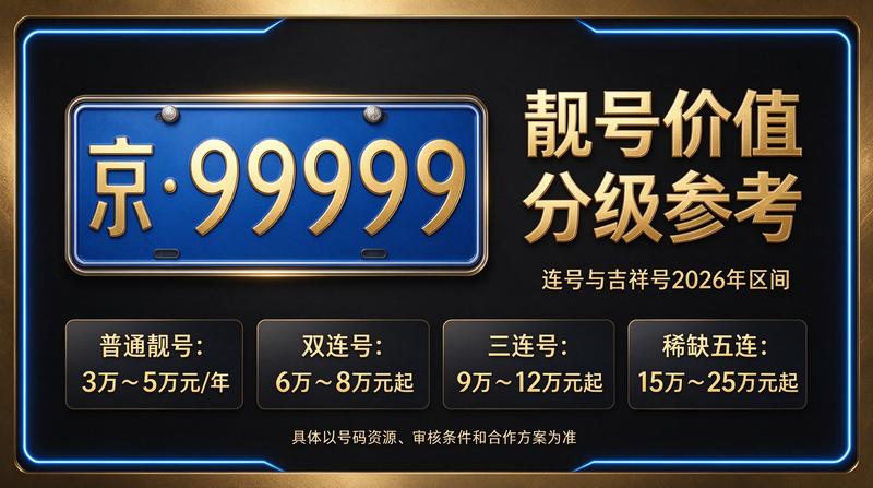 京牌租赁车辆停放展示